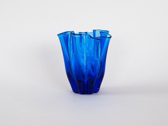 Image 1 of Cobalt vase, Danish design, 1970s, made in Denmark