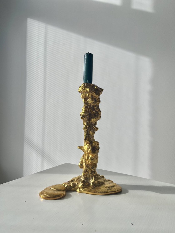 Image 1 of Portacandele scultoreo – Design brutalista