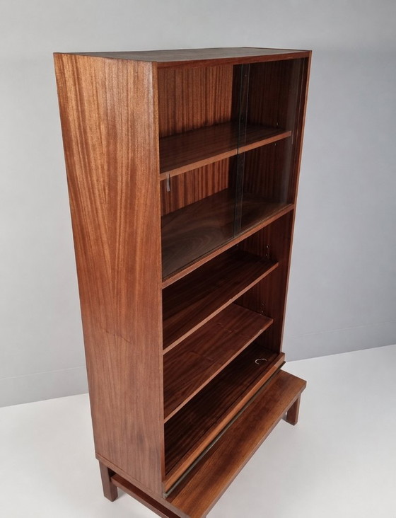 Bibliothèque vintage en hêtre, années 1970 – Vitrines, Wood (photo 4 of 9)