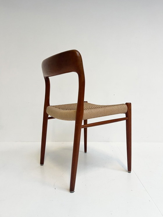 Image 1 of Sedia modello 75 restaurata di Niels O. Möller, anni '50