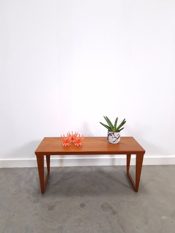 Table Basse Vintage en Teck Kai Kristiansen, Design Danois, Modèle 35 – Tables basses, Wood (photo 2 of 12)