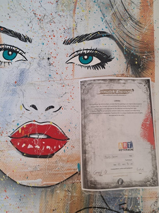 Image 1 of GONGAS - Beauty Dream - Artist canvas