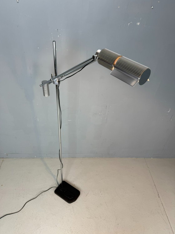 Image 1 of Lampadaire Haloprofil 8008 de Viktor Frauenknecht pour Swiss Lamps, années 1970