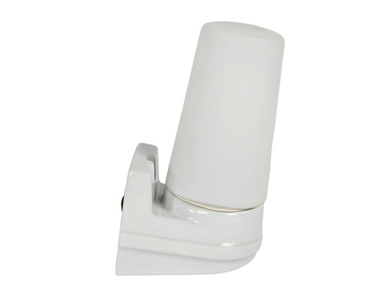 Image 1 of Sigvard Bernadotte - model 6080 - Ikea - IFÖ- porselein - wandlamp - 1980's