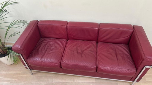Cassina 2 Fauteuil Grand Confort, petit modèle, trois places, durable