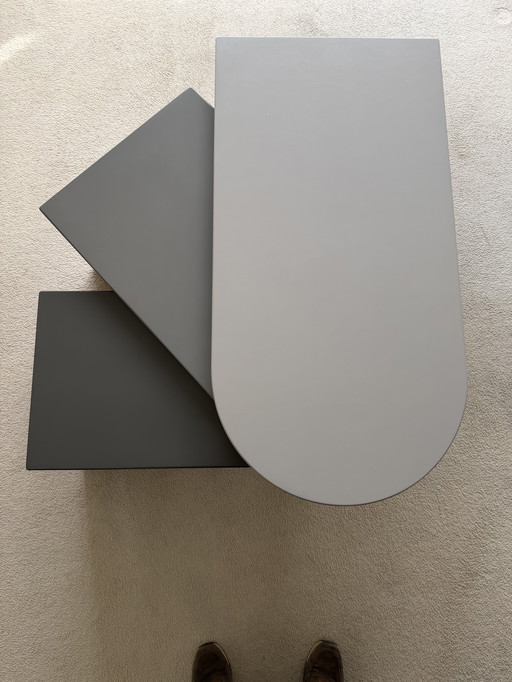 Leolux Cyclo coffee table, grey