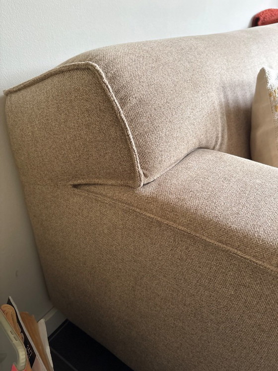 Design On Stock Bloq 2 1/2 Sitzer Sofa mit Stoffbezug, 3-5 Sitzer Sofas, Beige, Modern (Foto 5 von 5)