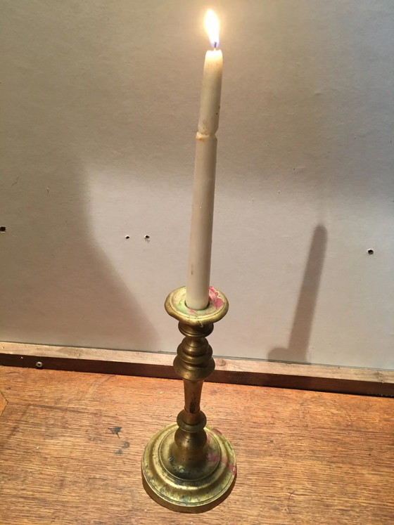 Portacandele in ottone – Vintage (photo 4 of 8)
