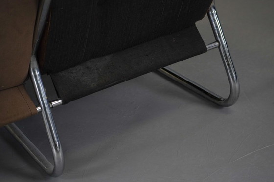 Image 1 of Fauteuil en sofa set uit het midden van de 20e eeuw, ontworpen door Gillis Lundgren, Ikea Zweden, jaren 70.