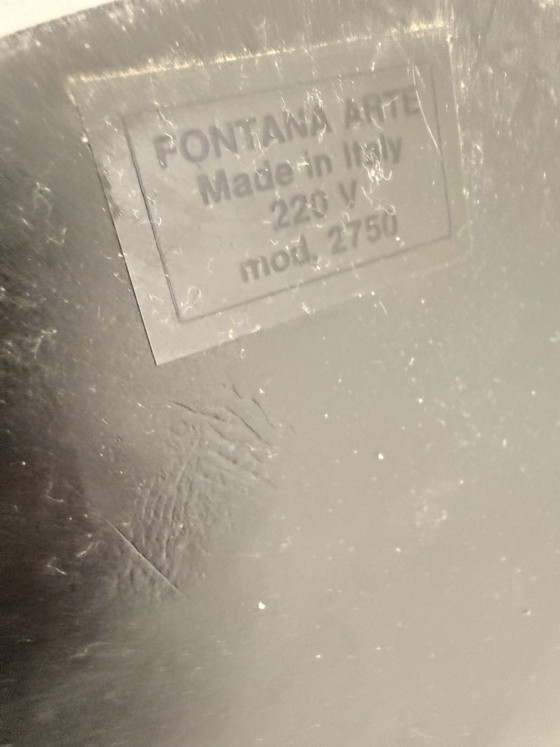 Rare Fontana Arte "Vega" Table Lamp – Michele De Lucchi (Memphis Group / 1986) – Glass, Metal (photo 11 of 11)
