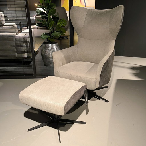 Fauteuil inclinable Baenks Castleton avec repose-pieds
