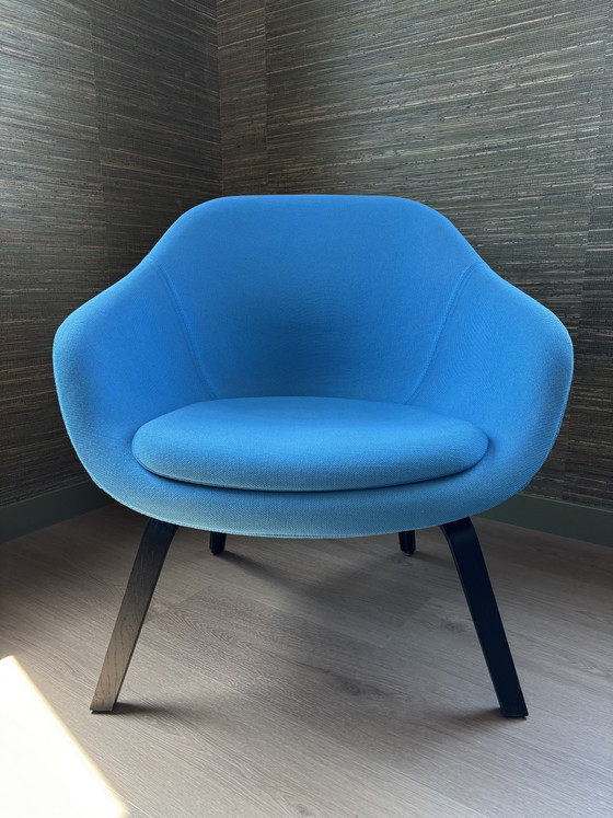 HAY About a Lounge Chair AAL83 - Blu - Set da 3 – Sedie e poltrone, Textile, Wood (photo 3 of 12)