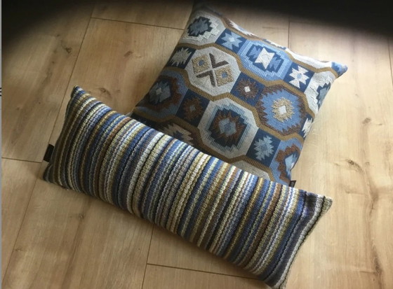 Kissen Rohleder Home Collection blau/bunt 25x60cm inkl. Füllung – Textile (photo 7 of 7)