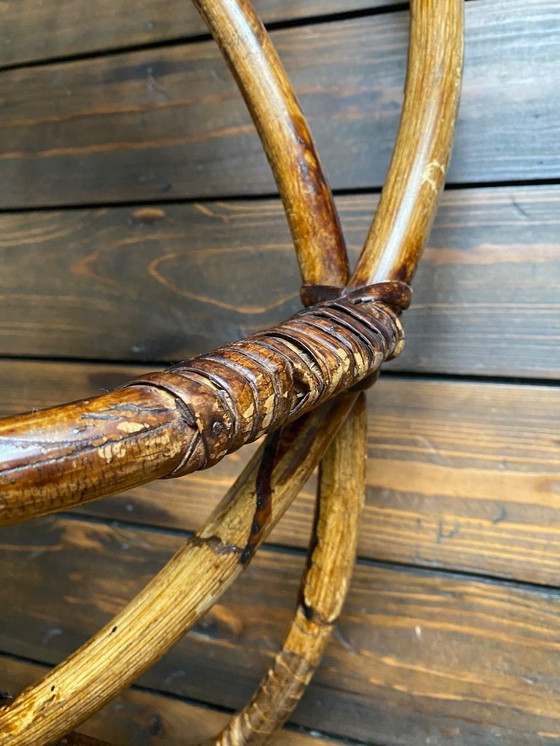 Image 1 of vintage rotan zeteltje 