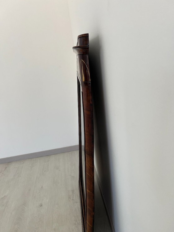 Image 1 of Cassettone - Noce - Comò con specchiera