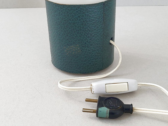 Image 1 of Pair of vintage 1960s table lamps in Plexiglas & vinyl, SECI France edition