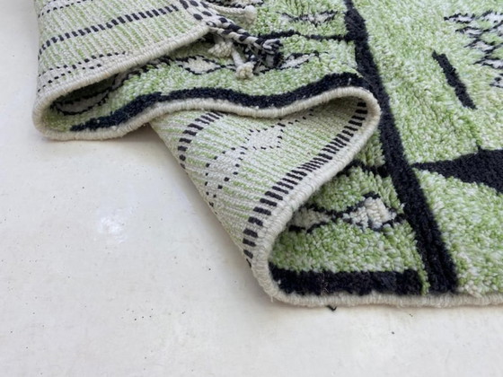 Image 1 of Tapis marocain artesanal en laine 300cmx150cm