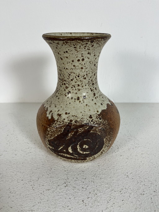 Vaso danese vintage Ting Keramik Polle Danmark