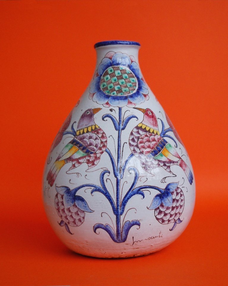 Vintage ceramic vase by Romano Innocenti, Italy 1980s | €195 | Whoppah