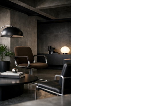 Image 1 of Sedie da ufficio moderne tedesche vintage di metà secolo di Mauser, anni '70, set di 2