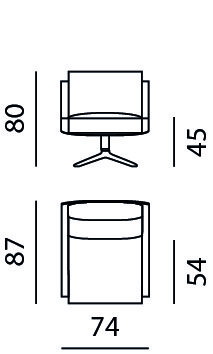 Kudo – Leolux, fauteuils (photo 2 of 2)