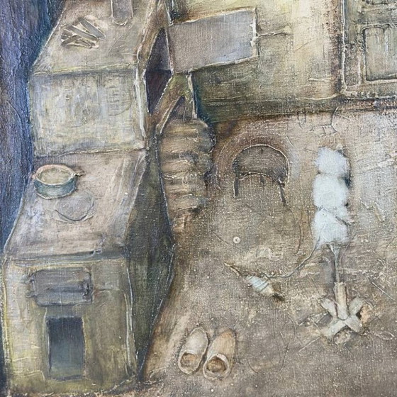 Pavao Mlinarić – “Lički Zapećak” – Olio su tela, 75,5 × 52 cm – Dipinti e disegni, Canvas (photo 3 of 5)