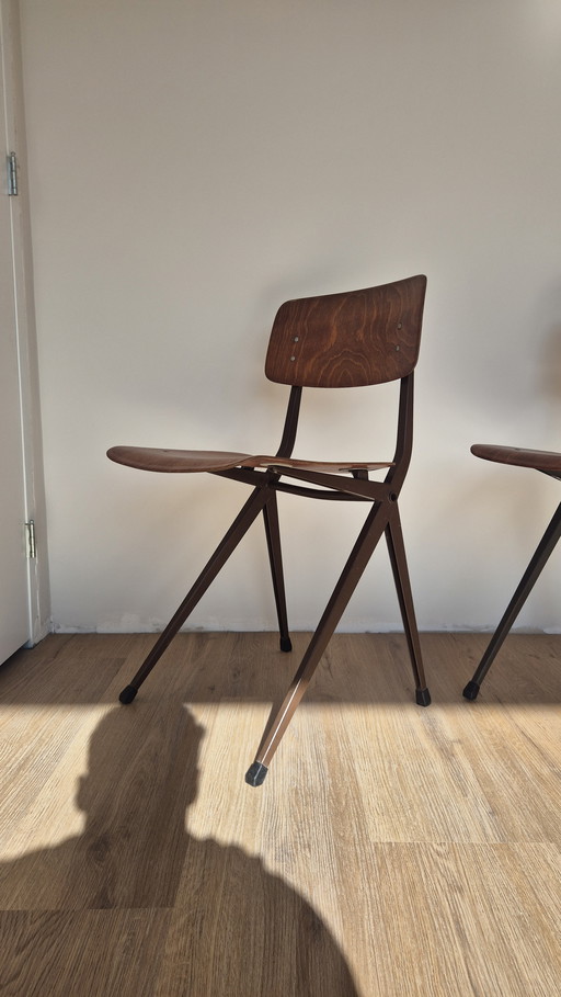 Set of 2 Ynske Kooistra Marko design chairs vintage