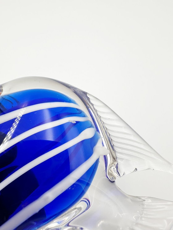 Image 1 of Juego de 3 peces de vidrio soplado a mano