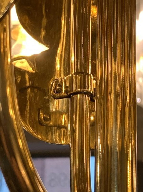 Lustre Art Déco en Laiton et Verre par Gio Ponti pour Emilio Lancia / Fontana Arte, années 1930 – Bronze (photo 9 of 18)