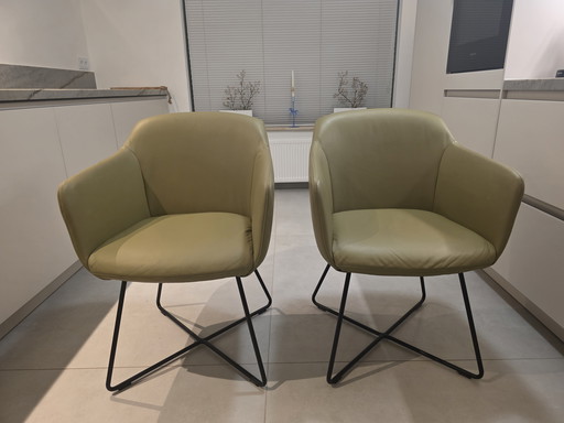 2 sedie da pranzo Rolf Benz 640.