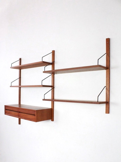 Vintage wall system Poul Cadovius Royal System Cado Denmark