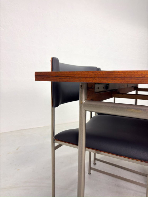 Image 1 of Vintage SM08 Dining Room Set by Cees Braakman for Pastoe