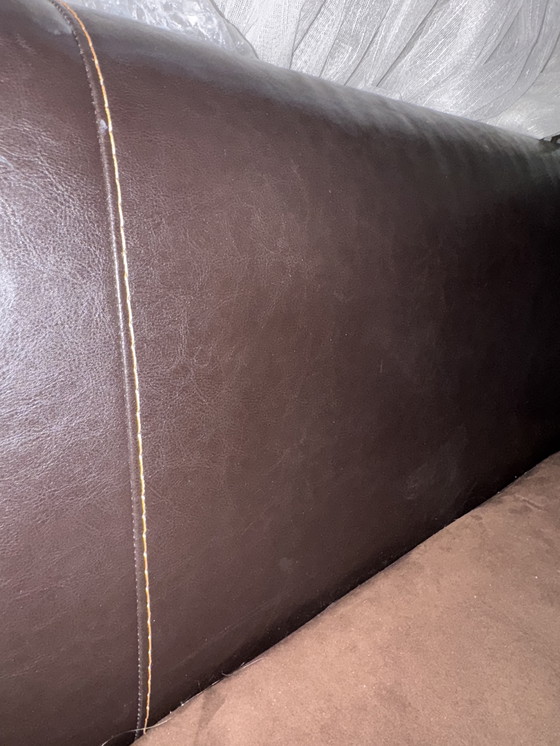 Image 1 of Designer-Couch mit Lederbezug