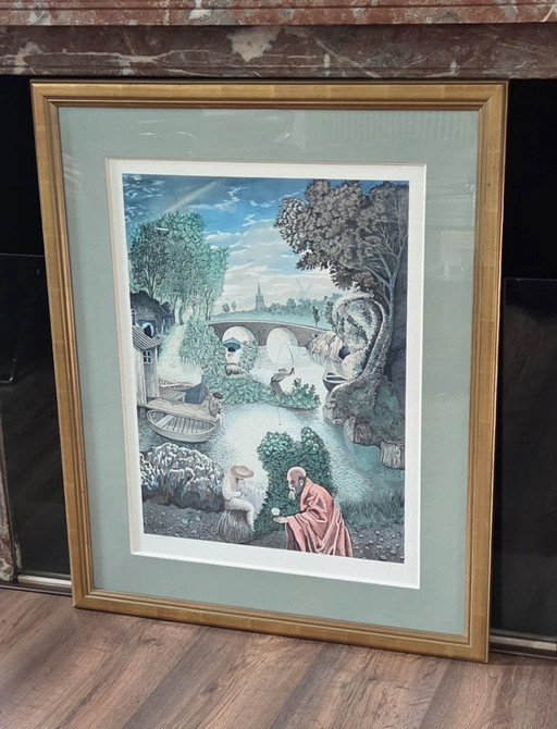 Degans Xavier (1949-) - Lithograph Artist's proof (ref 4116)