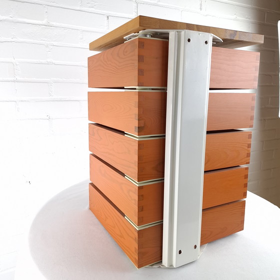 Image 1 of Armoire murale vintage à tiroirs Ikea Herbert des années 90