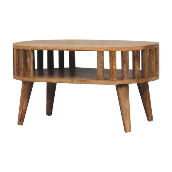 Image 1 of Mini Ariella Coffee Table in Solid Mango Wood