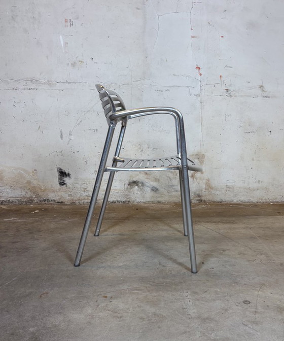 Image 1 of Jorge Pensi Aluminium Chair for Amat 3  – Silver  – Task chair, designer chair