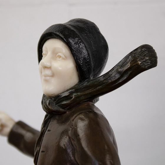 Image 1 of Ensemble de sculptures en bronze de Paul D'Aire
