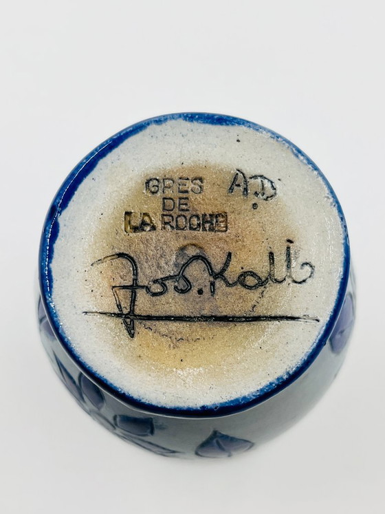 Vase Grès de La Roche – Jos Kalb – 1940s – Ceramic (photo 9 of 9)