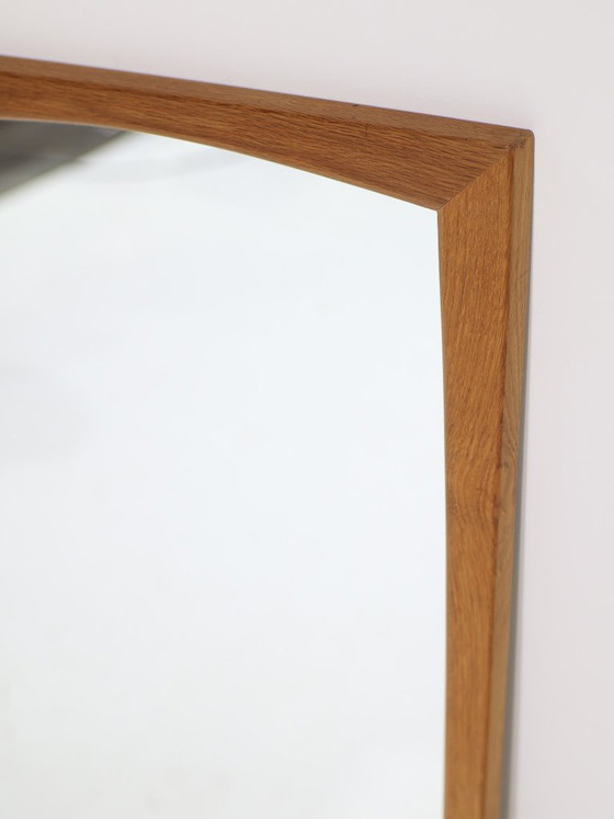 Image 1 of Mirror Aksel Kjersgaard Kai Kristiansen oak Danish vintage