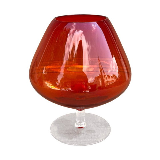 Image 1 of Large cup vase HSG Ząbkowice designed by Ludwik Fiedorowicz Poland 1970s