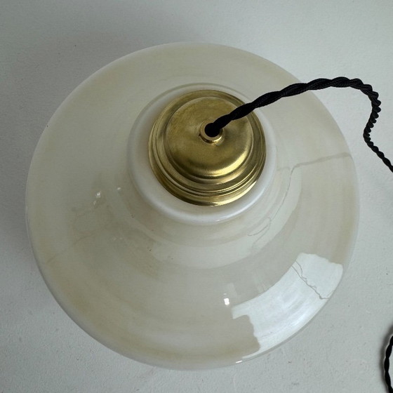 VECCHIA LAMPADA A SOSPENSIONE SPACE-AGE 1960 VINTAGE – Lampade a sospensione, Vetro (photo 7 of 12)
