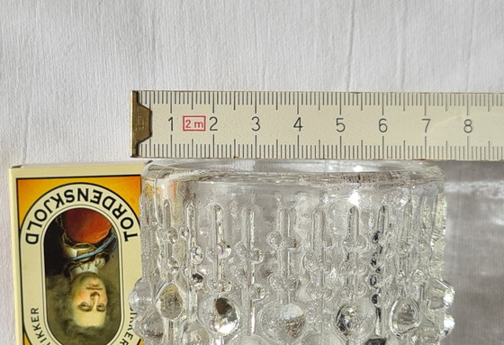 František Pečený pressed glass vase Heřmanova Huť glassworks / Sklo Union (photo 12 of 14)