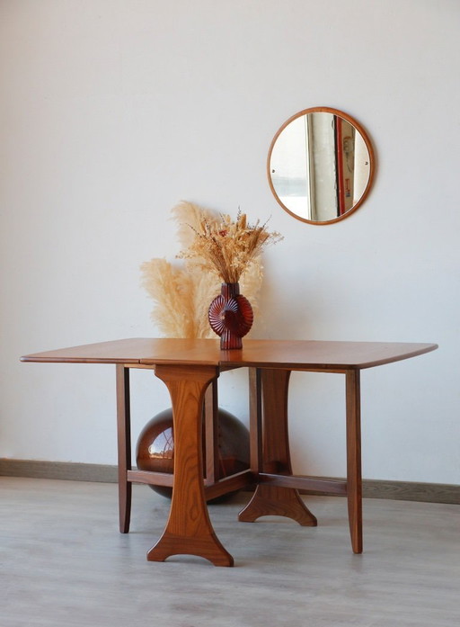 G-Plan opklapbare Scandinavische teakhouten tafel