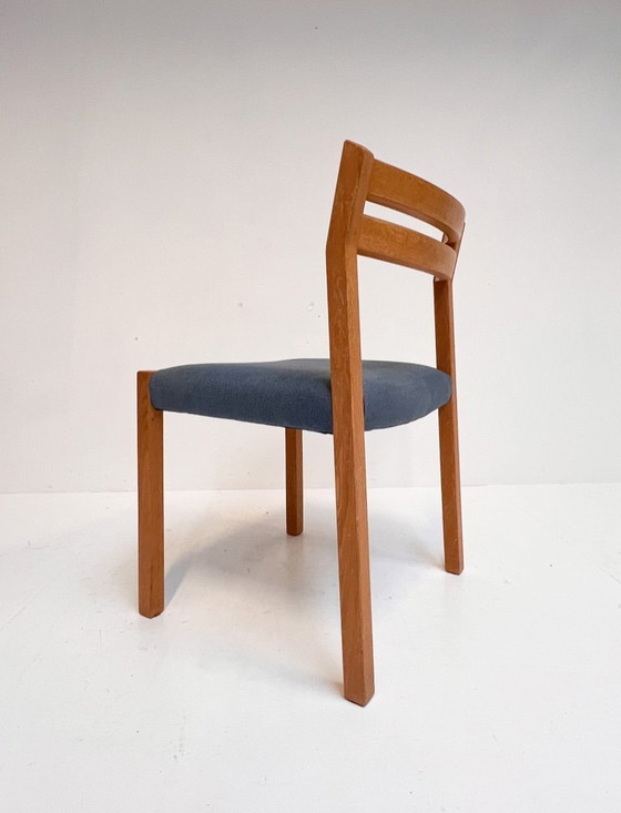 Image 1 of Set van 4 Niels Otto Moller stoelen Model 84, 1960's