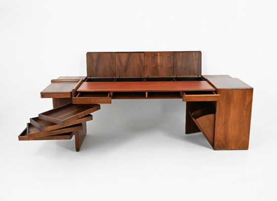 Image 1 of Desk by Fabio Lenci for Bernini, 1970s
