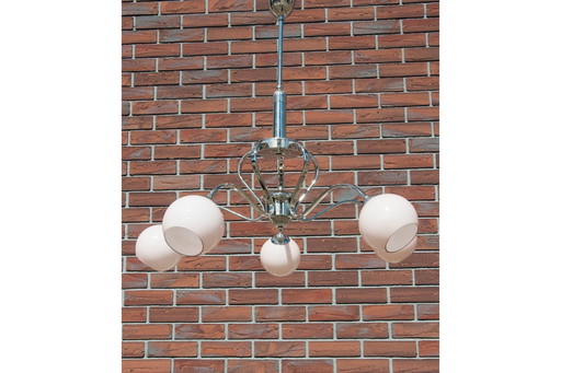 Chandelier, 1950s, Poland.