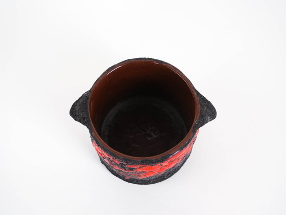 Image 1 of Ceramic vase, Fat Lava, German design, 1960s, made in Germany