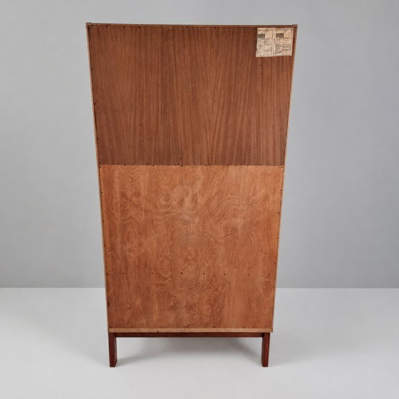 Vintage Bookcase in Beech, 1970s – High Boards, Wood (photo 7 of 9)
