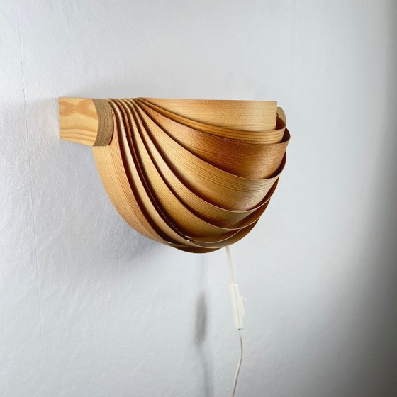 Image 1 of Translandia Duo Wall Lamp in Pine, Denmark, 1960-70